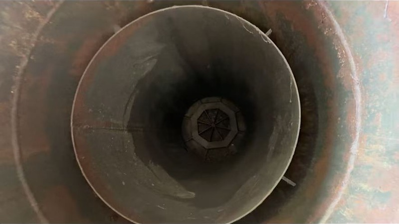 Horno de nitruración de gas tipo pozo para engranajes, ejes y moldes