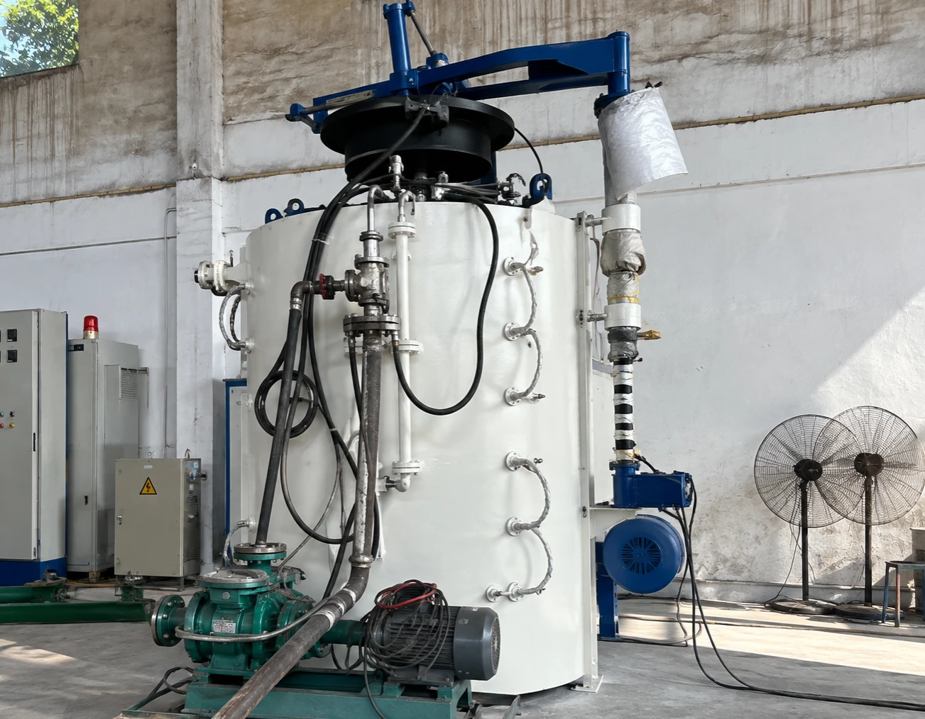 Horno de nitruraci&oacute;n de gas de pozo para engranajes, ejes y piezas de acero. Moldes